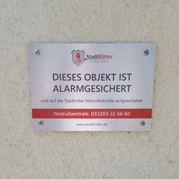 Stadtriiter Schild