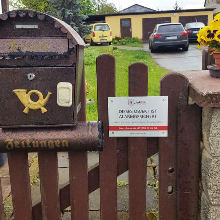 Stadtriiter Schild