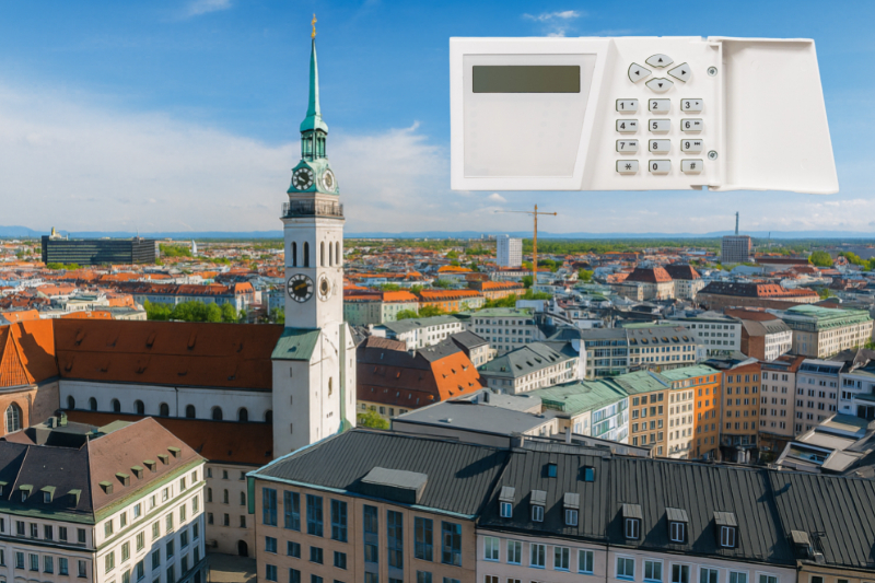 Alarmanlage Muenchen - Blick über die Stadt