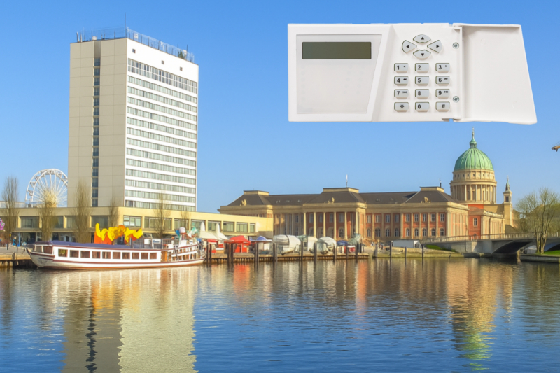 Alarmanlagen in Potsdam - Blick auf Potsdam
