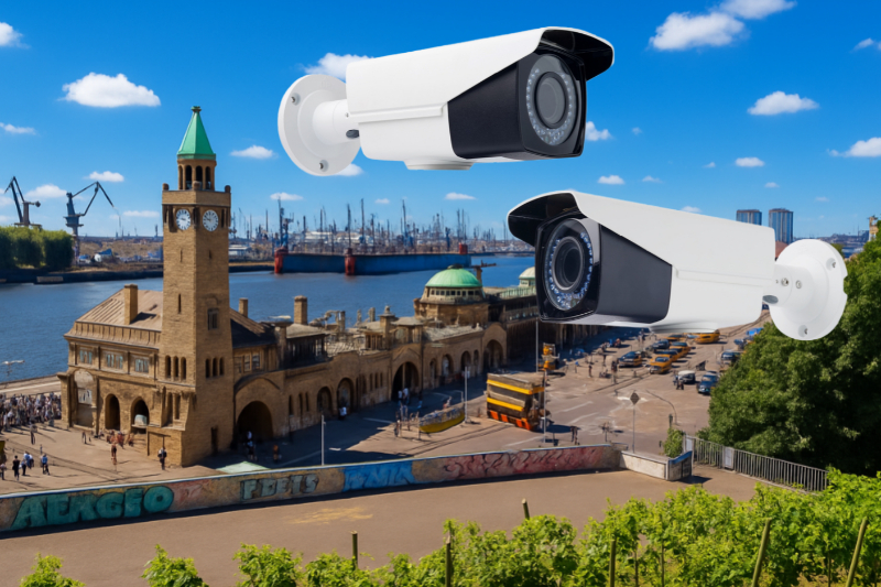 Videoüberwachung Hamburg - Landungsbrücken in Hamburg
